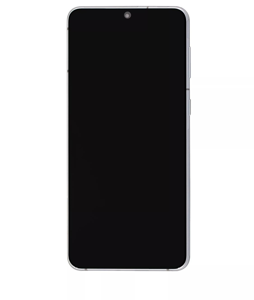 OLED LCD ASSEMBLY WITH FRAME COMPATIBLE FOR SAMSUNG S21 PLUS 5G A+ SILVER COLOR