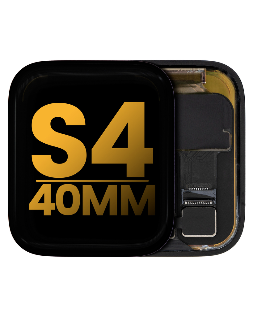 OLED SCREEN DISPLAY WITH DIGITIZER TOUCH PANEL COMPATIBLE FOR APPLE WATCH SERIES 4 40MM PREMIUM BLACK COLOR