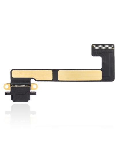 [IPADMINI-2-3-CP-B] CHARGING PORT FLEX CABLE COMPATIBLE FOR IPAD MINI 2 / IPAD MINI 3 / A1489 A1490 A1491 A1599 A1600 BLACK COLOR (PREMIUM)