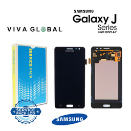 [J3-2016-LCD-B-SAMSUNG] SAMSUNG ORIGINAL SERVICE PACK LCD NO FRAME SM-J320 J3 2016 GH97-18414C GH97-18748C BLACK COLOR