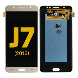 [J7-2016-LCD-GOLD-PREMIUM] OLED LCD ASSEMBLY WITHOUT FRAME COMPATIBLE FOR SAMSUNG J710 J7 DUO 2016 PREMIUM GOLD COLOR