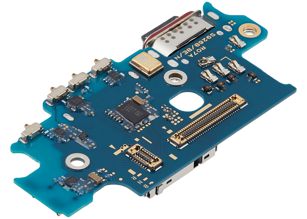 CHARGING PORT BOARD WITH SIM CARD READER COMPATIBLE FOR SAMSUNG S24 PLUS 5G S926B INTERNATIONAL VERSION PREMIUM