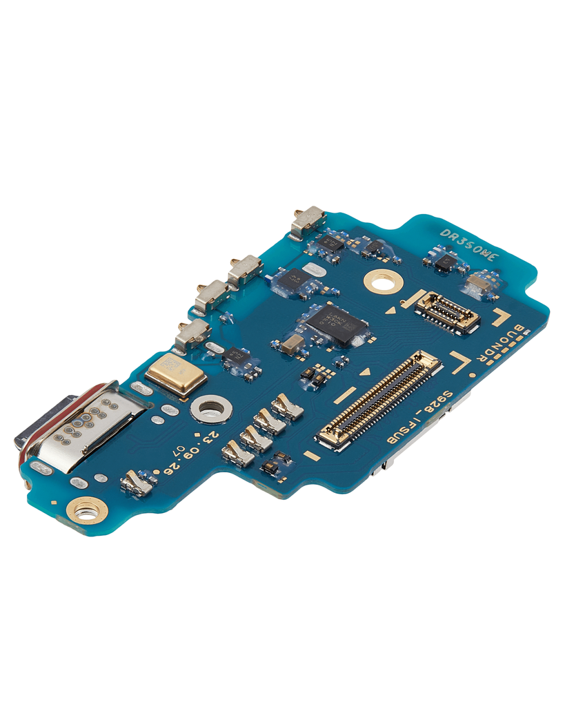 CHARGING PORT BOARD WITH SIM CARD READER COMPATIBLE FOR SAMSUNG S24 ULTRA 5G S926B INTERNATIONAL VERSION PREMIUM