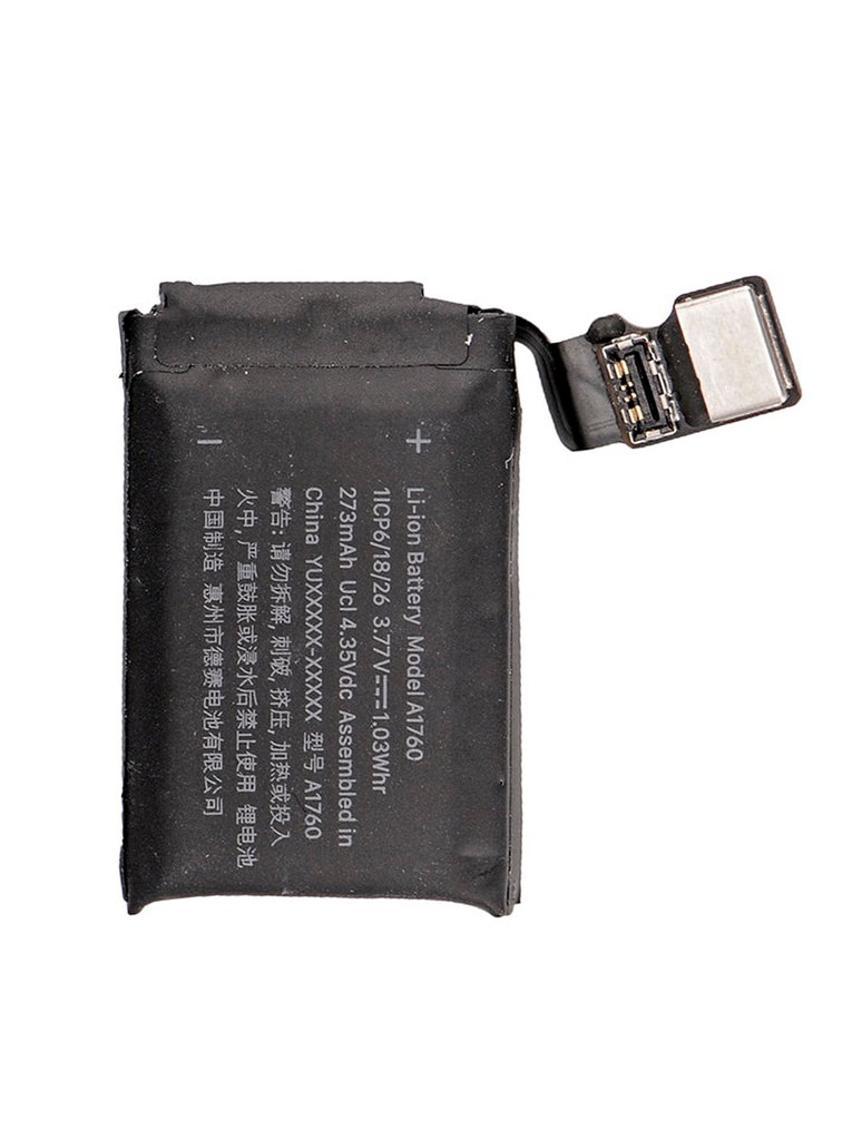 BATTERY REPLACEMENT COMPATIBLE FOR I WATCH S2 38MM PREMIUM