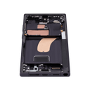 OLED LCD ASSEMBLY WITH FRAME COMPATIBLE FOR SAMSUNG S23 ULTRA BLACK A+ AFTERMARKET