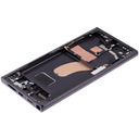 OLED LCD ASSEMBLY WITH FRAME COMPATIBLE FOR SAMSUNG S23 ULTRA BLACK A+ AFTERMARKET