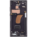 OLED LCD ASSEMBLY WITH FRAME COMPATIBLE FOR SAMSUNG S23 ULTRA BLACK A+ AFTERMARKET