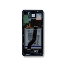 OLED LCD ASSEMBLY WITH FRAME COMPATIBLE FOR SAMSUNG S20 PLUS BLACK A+ AFTERMARKET
