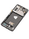 OLED LCD ASSEMBLY WITH FRAME COMPATIBLE FOR SAMSUNG S21 PLUS BLACK A+ AFTERMARKET