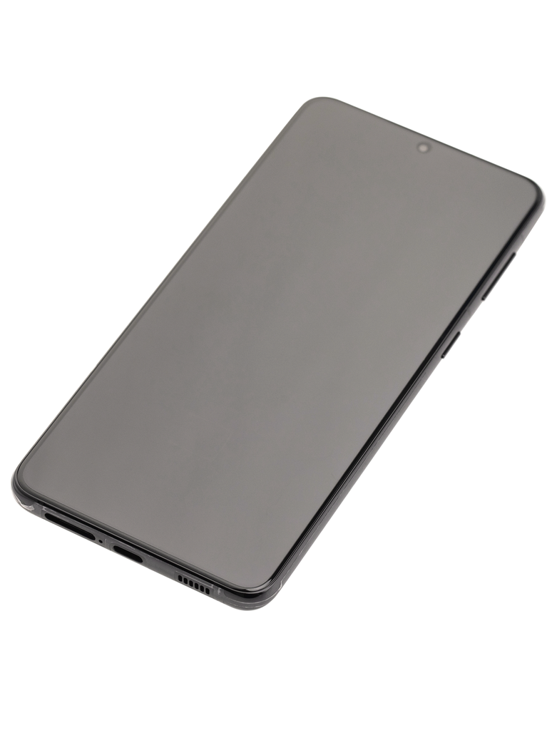 OLED LCD ASSEMBLY WITH FRAME COMPATIBLE FOR SAMSUNG S21 PLUS BLACK A+ AFTERMARKET
