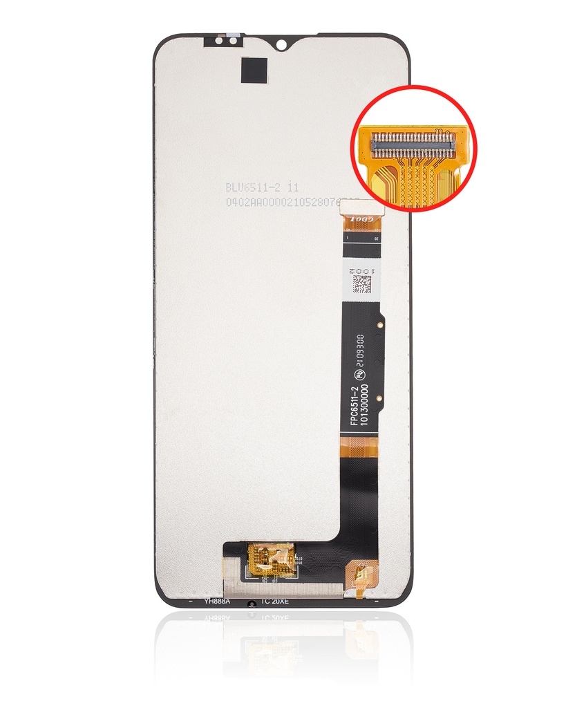LCD ASSEMBLY WITHOUT FRAME COMPATIBLE FOR TCL 20 XE / TCL 30 XE 5G / 20R 5G A+ ALL COLORS PREMIUM AFTERMARKET
