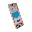 OLED LCD ASSEMBLY WITH FRAME COMPATIBLE FOR SAMSUNG S22 5G PREMIUM PINK / VIOLET COLOR
