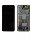 OLED LCD ASSEMBLY WITH FRAME COMPATIBLE FOR SAMSUNG S22 5G PREMIUM WHITE COLOR
