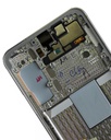 OLED LCD ASSEMBLY WITH FRAME COMPATIBLE FOR SAMSUNG S22 5G PREMIUM WHITE COLOR