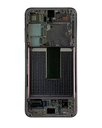OLED LCD ASSEMBLY WITH FRAME COMPATIBLE FOR SAMSUNG S23 5G PREMIUM LAVENDER COLOR