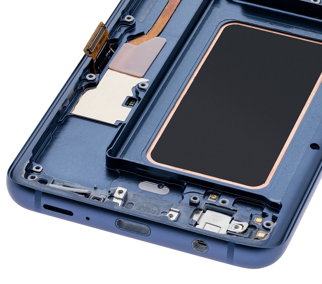 OLED LCD ASSEMBLY WITH FRAME COMPATIBLE FOR SAMSUNG S9 PLUS A+ BLUE COLOR