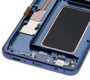 OLED LCD ASSEMBLY WITH FRAME COMPATIBLE FOR SAMSUNG S9 PLUS A+ BLUE COLOR