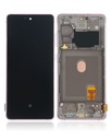 OLED LCD ASSEMBLY WITH FRAME COMPATIBLE FOR SAMSUNG S20 FE 4G / 5G A+ LAVANDER COLOR