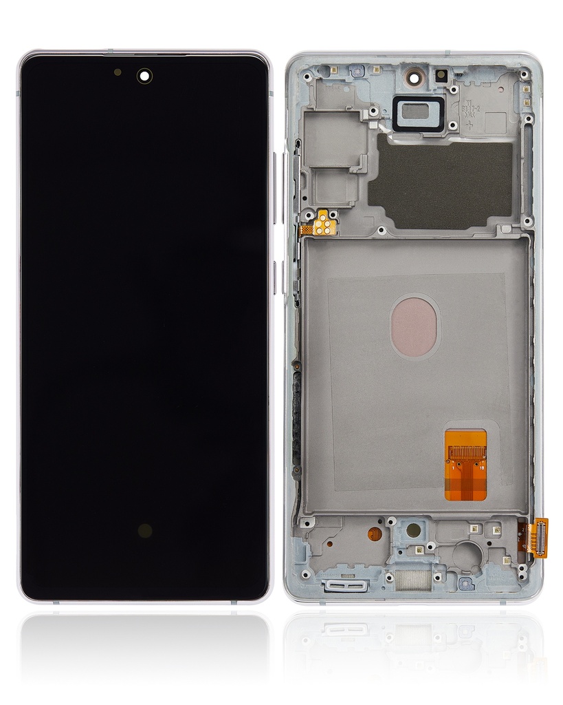 OLED LCD ASSEMBLY WITH FRAME COMPATIBLE FOR SAMSUNG S20 FE 4G / 5G A+ GREEN COLOR