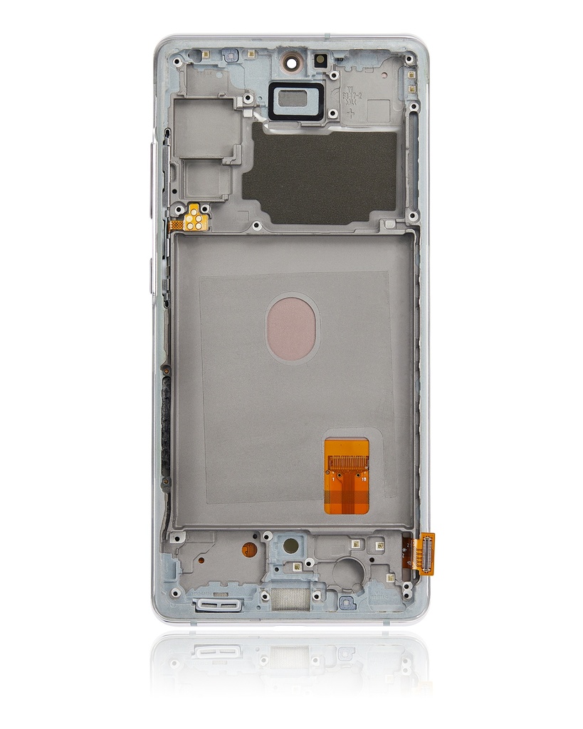 OLED LCD ASSEMBLY WITH FRAME COMPATIBLE FOR SAMSUNG S20 FE 4G / 5G A+ GREEN COLOR