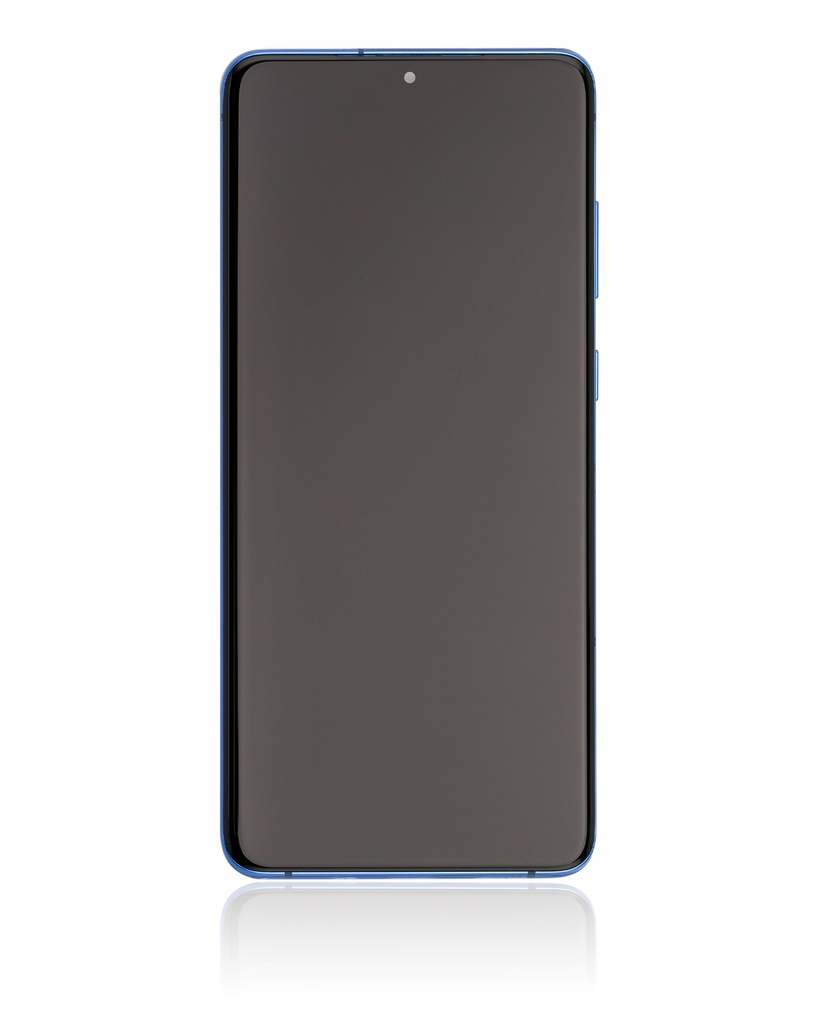OLED LCD ASSEMBLY WITH FRAME COMPATIBLE FOR SAMSUNG S20 PLUS 5G A+ BLUE COLOR