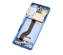 OLED LCD ASSEMBLY WITH FRAME COMPATIBLE FOR SAMSUNG S20 PLUS 5G A+ BLUE COLOR