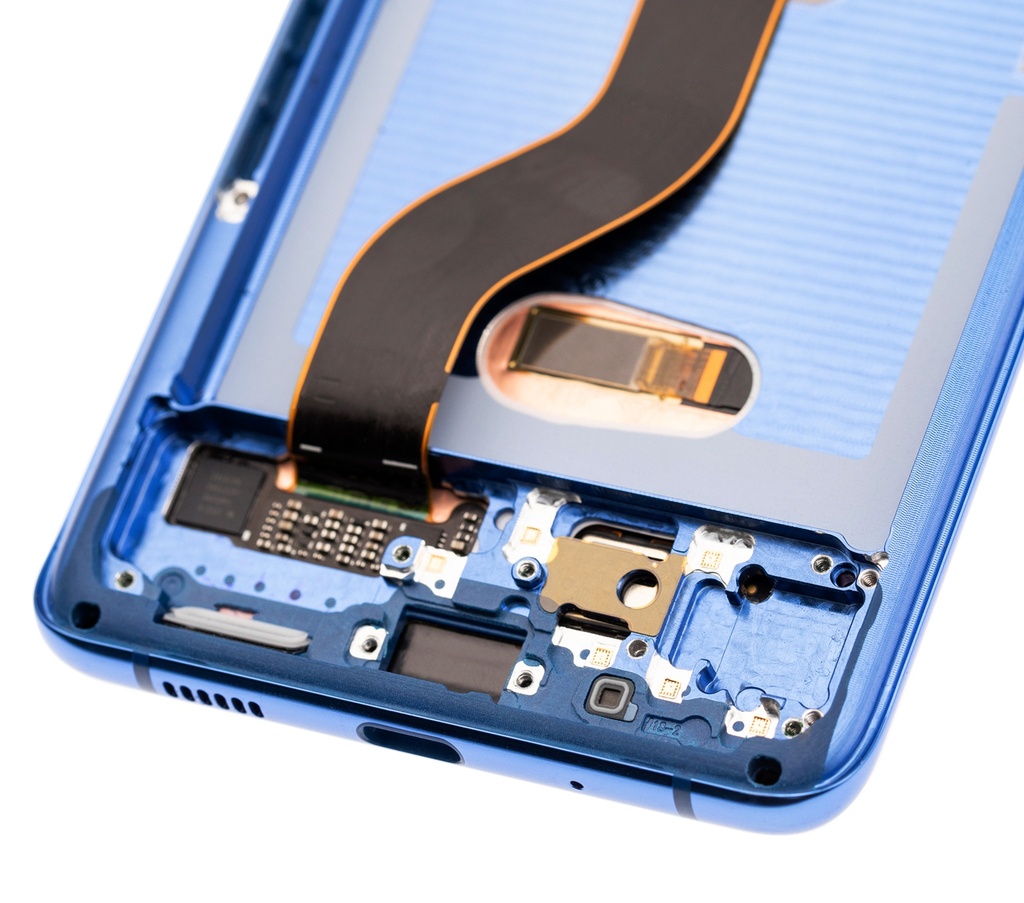 OLED LCD ASSEMBLY WITH FRAME COMPATIBLE FOR SAMSUNG S20 PLUS 5G A+ BLUE COLOR
