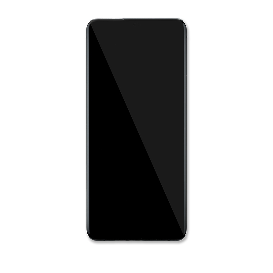 OLED LCD ASSEMBLY WITH FRAME COMPATIBLE FOR SAMSUNG S20 PLUS A+ GRAY COLOR