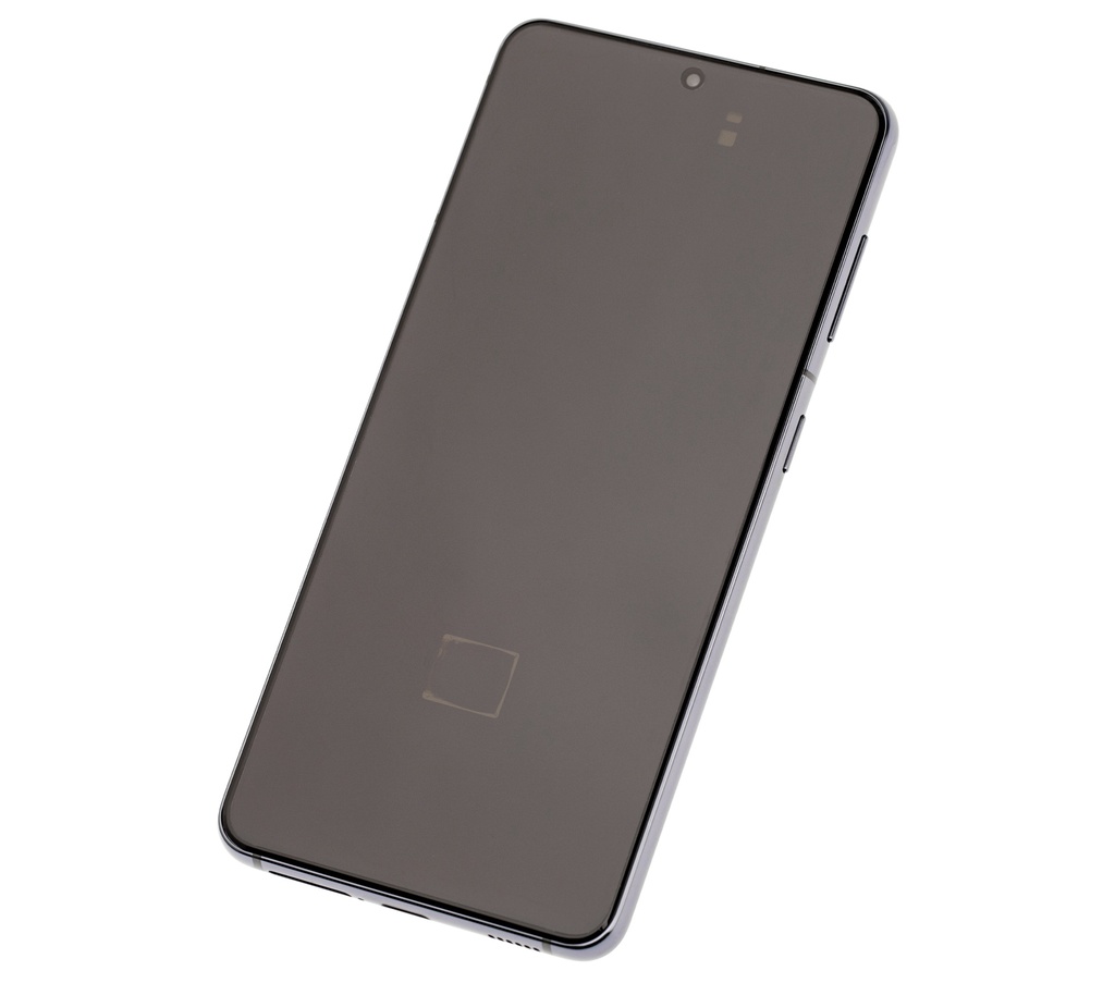 OLED LCD ASSEMBLY WITH FRAME COMPATIBLE FOR SAMSUNG S21 5G A+ BLACK / GRAY COLOR