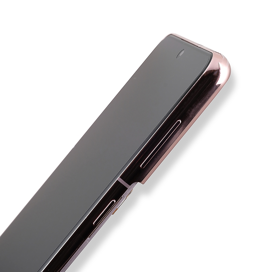 OLED LCD ASSEMBLY WITH FRAME COMPATIBLE FOR SAMSUNG S21 5G A+ PINK COLOR