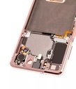 OLED LCD ASSEMBLY WITH FRAME COMPATIBLE FOR SAMSUNG S21 5G A+ PINK COLOR