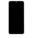 OLED LCD ASSEMBLY WITH FRAME COMPATIBLE FOR SAMSUNG S21 5G A+ SILVER COLOR