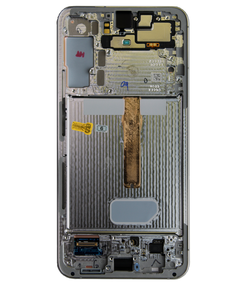 OLED LCD ASSEMBLY WITH FRAME COMPATIBLE FOR SAMSUNG S22 PLUS 5G A+ WHITE COLOR