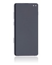 OLED LCD ASSEMBLY WITH FRAME COMPATIBLE FOR SAMSUNG S10 PLUS 5G A+ BLACK COLOR
