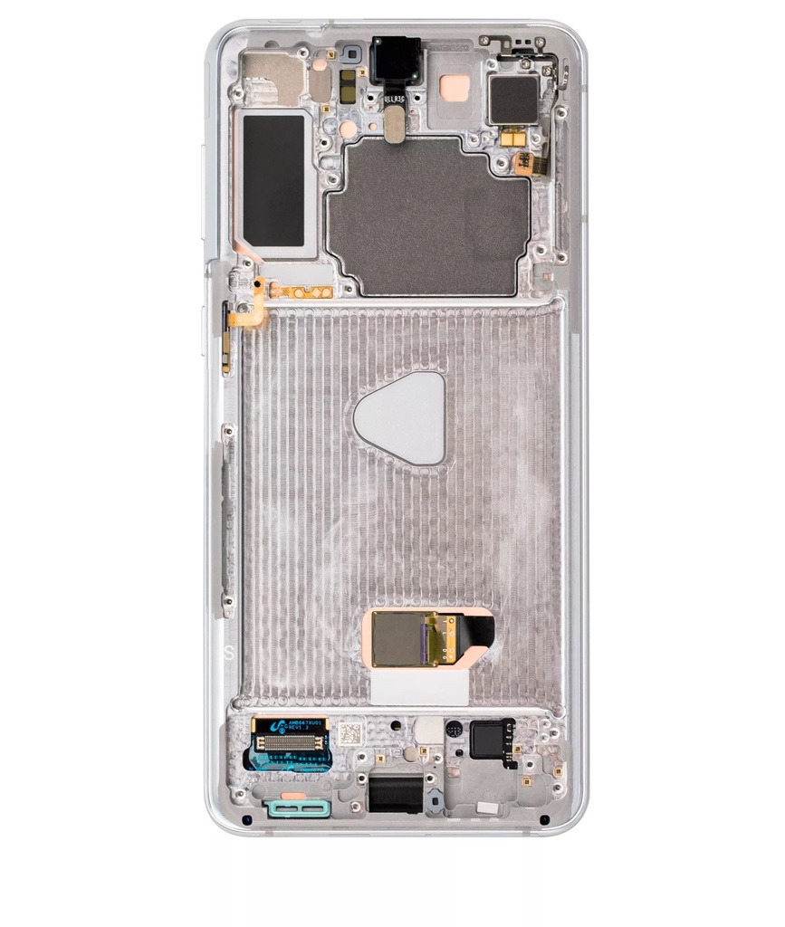 OLED LCD ASSEMBLY WITH FRAME COMPATIBLE FOR SAMSUNG S21 PLUS 5G A+ SILVER COLOR