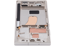 OLED LCD ASSEMBLY WITH FRAME COMPATIBLE FOR SAMSUNG S23 ULTRA 5G A+ CREAM COLOR