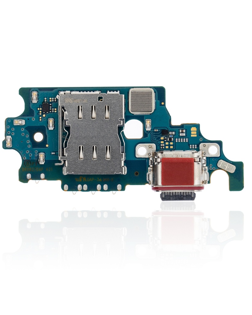 CHARGING PORT BOARD WITH SIM CARD READER COMPATIBLE FOR SAMSUNG S21 PLUS G996U US VERSION PREMIUM