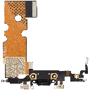 CHARGING PORT FLEX CABLE COMPATIBLE FOR IPHONE SE 2020 BLACK PREMIUM