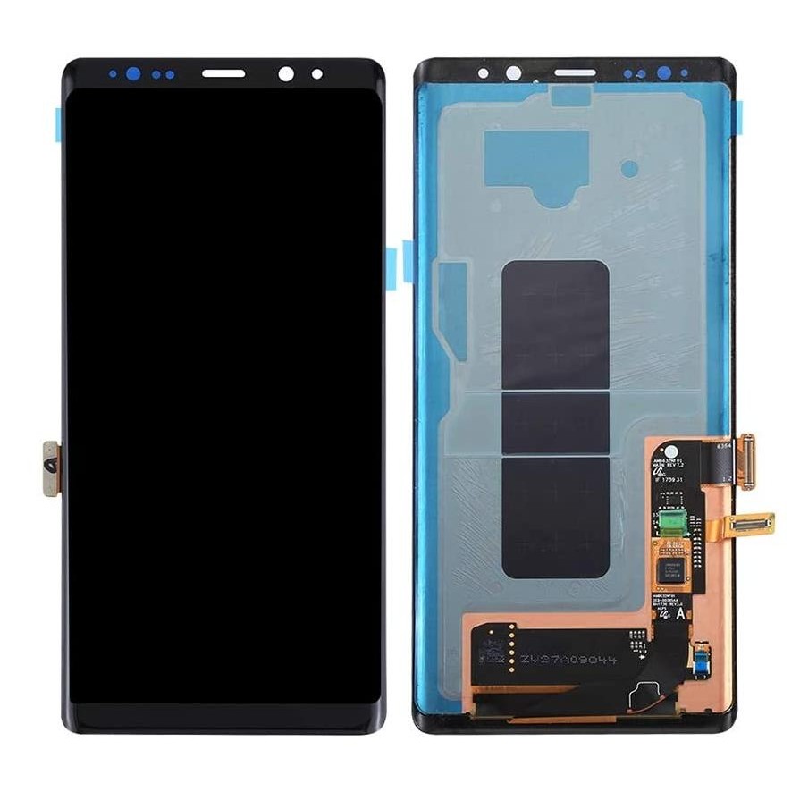 OLED LCD ASSEMBLY WITH FRAME COMPATIBLE FOR SAMSUNG NOTE 9 BLACK A+