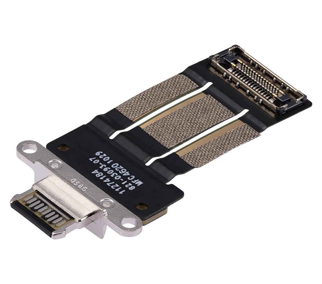 CHARGING PORT FLEX CABLE COMPATIBLE FOR IPAD PRO 11'' 3RD GEN 2021 / IPAD PRO 12.9'' 5TH GEN / 2021 / IPAD PRO 12.9 6TH GEN 2022 BLACK PREMIUM