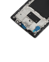 LCD ASSEMBLY WITH FRAME COMPATIBLE FOR LG G4 PREMIUM BLACK COLOR