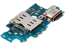 CHARGING PORT BOARD WITH SIM CARD READER COMPATIBLE FOR SAMSUNG S24 PLUS 5G S926B INTERNATIONAL VERSION PREMIUM