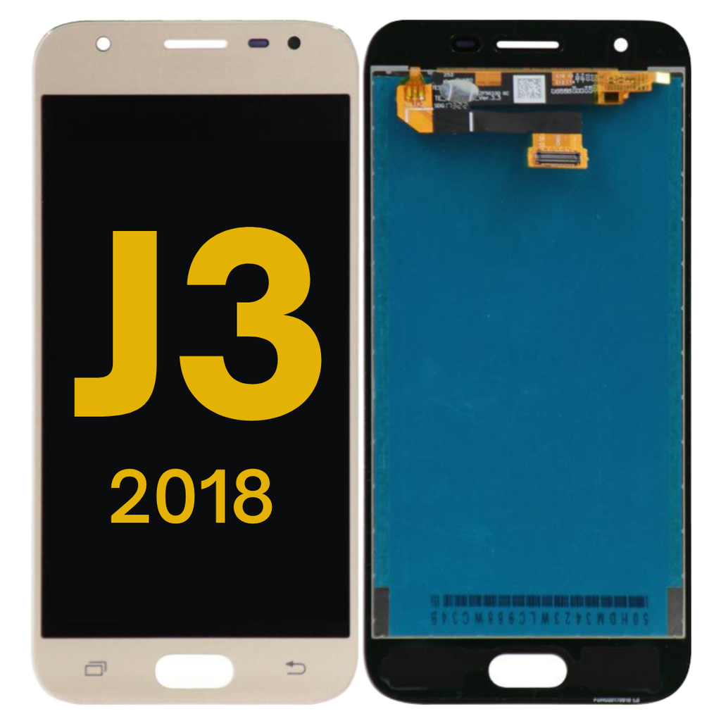 OLED LCD ASSEMBLY WITHOUT FRAME COMPATIBLE FOR SAMSUNG J337 2018 / J3 STAR / AURA / AMP PRIME 3 PREMIUM GOLD COLOR