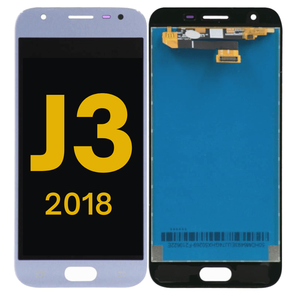 OLED LCD ASSEMBLY WITHOUT FRAME COMPATIBLE FOR SAMSUNG J337 2018 / J3 STAR / AURA / AMP PRIME 3 PREMIUM WHITE COLOR