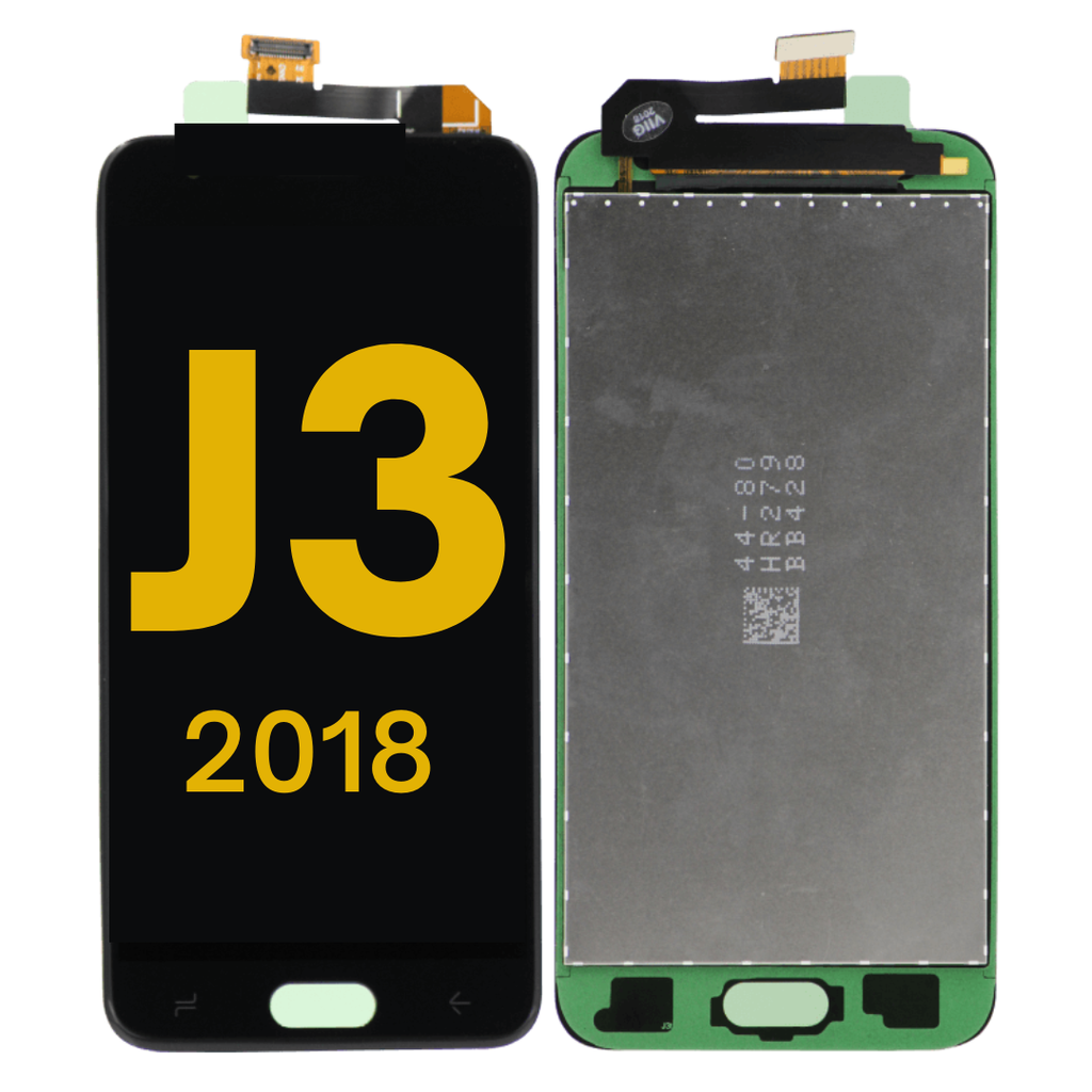 OLED LCD ASSEMBLY WITHOUT FRAME COMPATIBLE FOR SAMSUNG J337 2018 / J3 STAR / AURA / AMP PRIME 3 PREMIUM BLACK COLOR