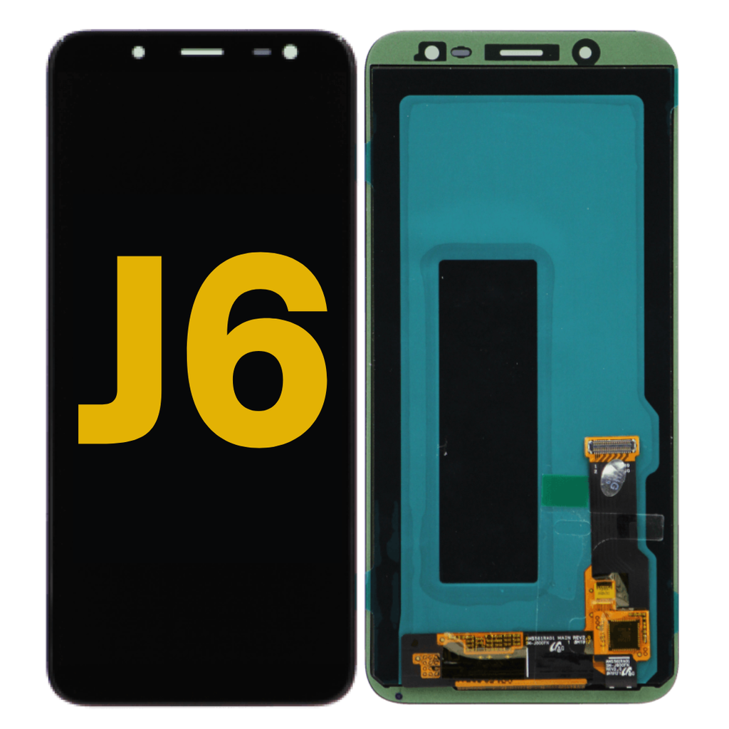 OLED LCD ASSEMBLY WITHOUT FRAME COMPATIBLE FOR SAMSUNG J6 ON6 J600 2018 PREMIUM BLACK COLOR
