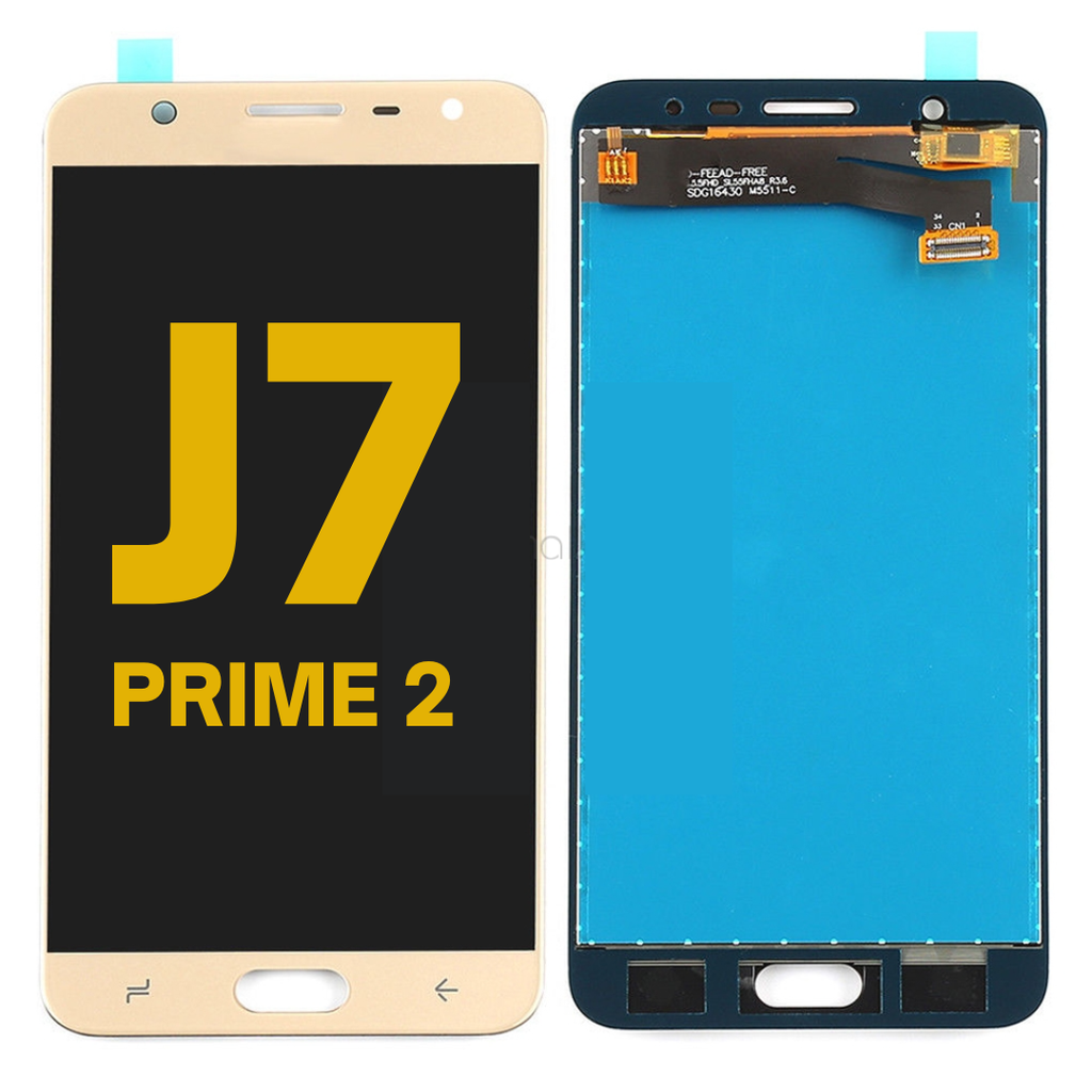 LCD ASSEMBLY WITHOUT FRAME COMPATIBLE FOR SAMSUNG J7 PRIME 2 G611 PREMIUM GOLD COLOR