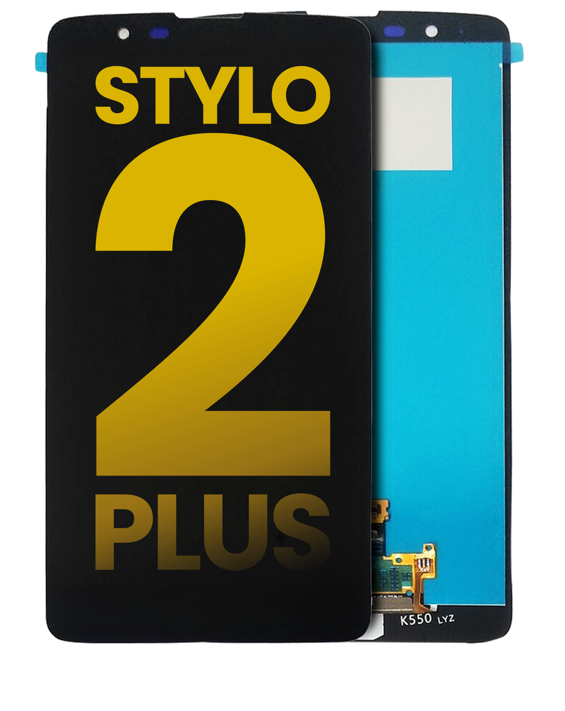 OLED LCD ASSEMBLY WITHOUT FRAME COMPATIBLE FOR LG STYLO 2 PLUS K530 K530DY K535N PREMIUM BLACK COLOR