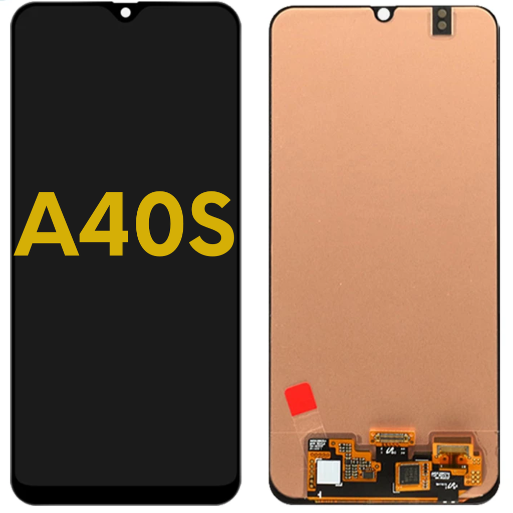 OLED LCD ASSEMBLY WITHOUT FRAME COMPATIBLE FOR SAMSUNG A40S A407 2019 PREMIUM BLACK COLOR