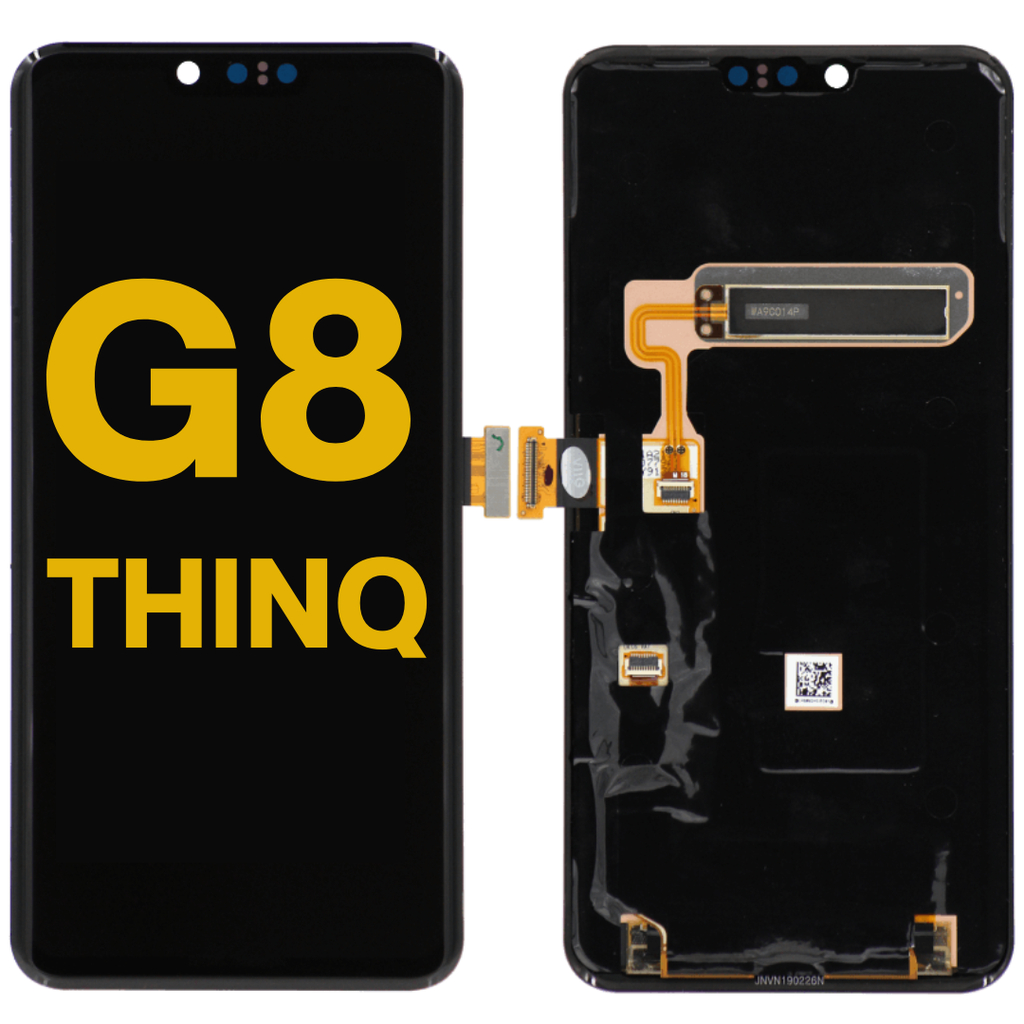LCD ASSEMBLY WITHOUT FRAME COMPATIBLE FOR LG G8 THINQ PREMIUM BLACK COLOR